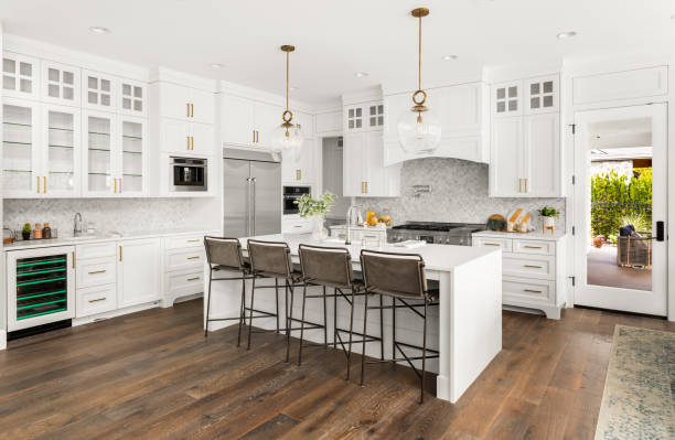 LVP kitchen floor Loretto